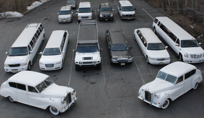 Fleet of limousines