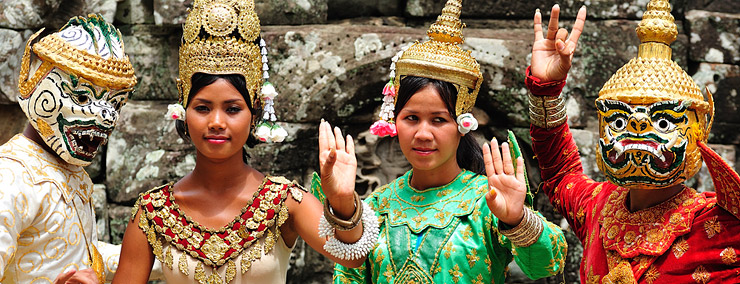 Cambodia dancers
