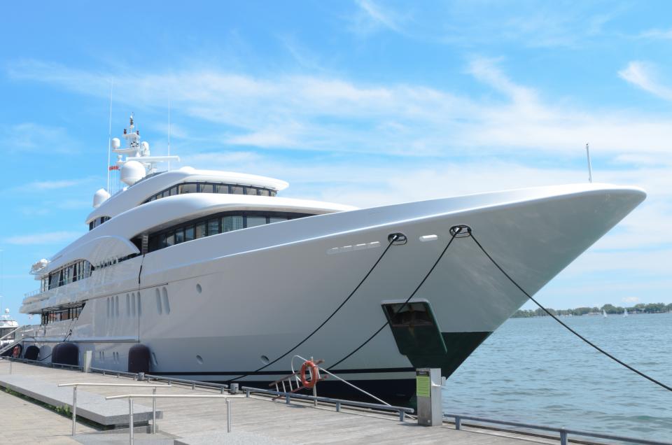 large yacht